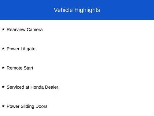 2018 Honda Odyssey Touring