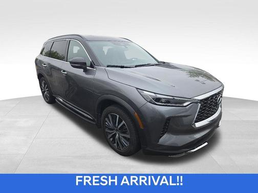 Graphite Shadow / Black Obsidian 2022 INFINITI QX60 AUTOGRAPH