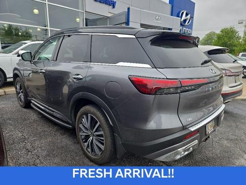 Graphite Shadow / Black Obsidian 2022 INFINITI QX60 AUTOGRAPH