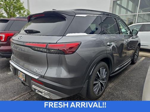 Graphite Shadow / Black Obsidian 2022 INFINITI QX60 AUTOGRAPH