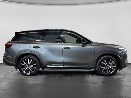 Graphite Shadow / Black Obsidian 2022 INFINITI QX60 AUTOGRAPH