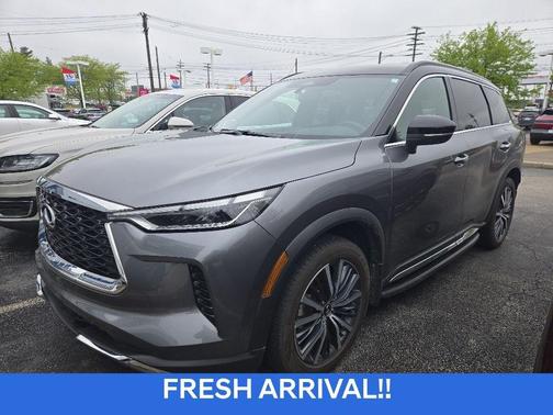 Graphite Shadow / Black Obsidian 2022 INFINITI QX60 AUTOGRAPH