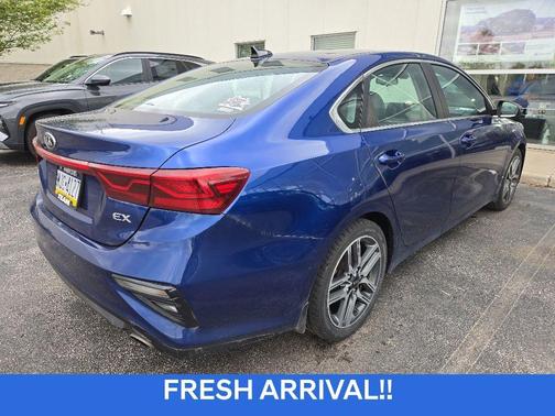 Deep Sea Blue 2021 Kia Forte EX