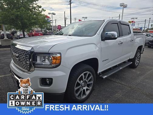 Summit White 2020 GMC Canyon Denali