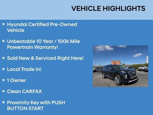 2021 Hyundai PALISADE Limited