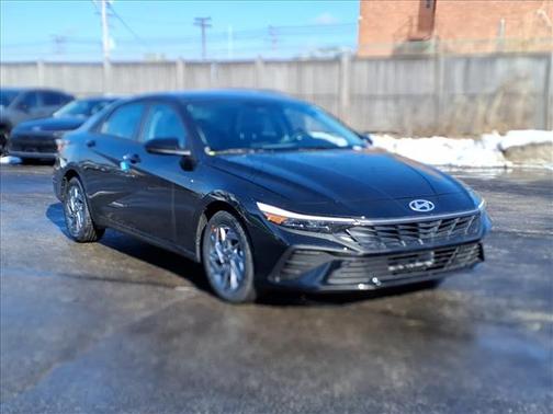 Black 2026 Hyundai ELANTRA HEV Blue