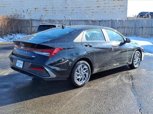 Black 2026 Hyundai ELANTRA HEV Blue