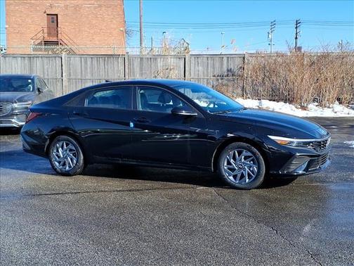 Black 2026 Hyundai ELANTRA HEV Blue