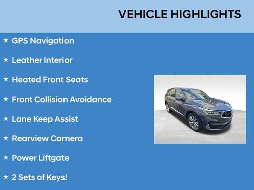 Gray 2021 Acura RDX