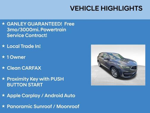 Gray 2021 Acura RDX