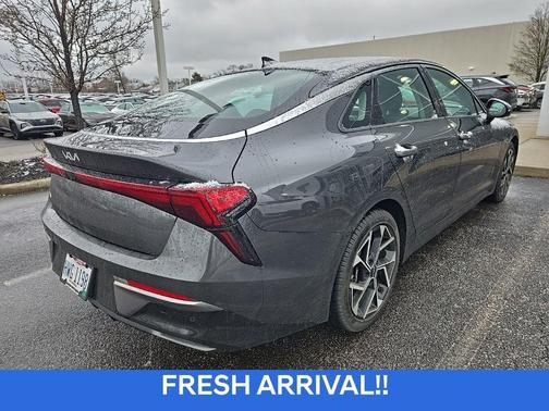 Gray 2025 Kia K5 EX