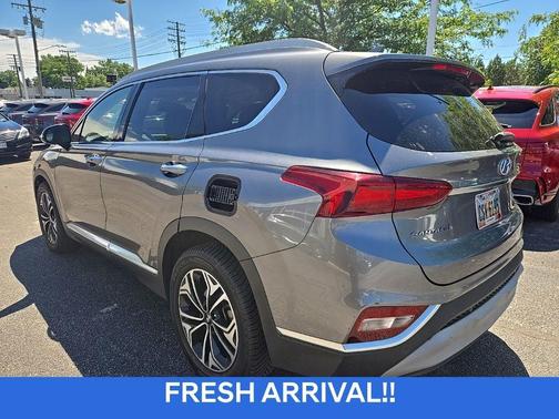 Machine Gray 2019 Hyundai SANTA FE 2.0T Limited