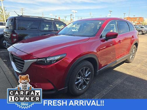 Soul Red Crystal Metallic 2020 Mazda CX-9 Touring