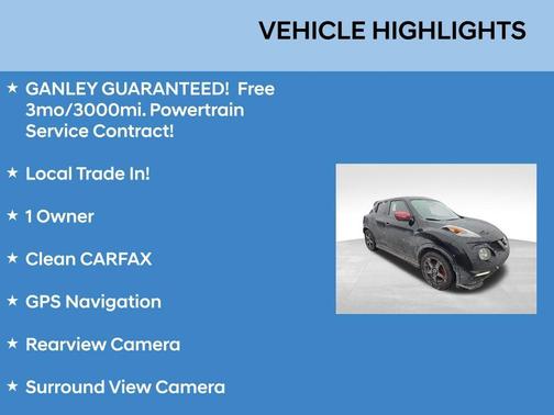 2015 Nissan Juke NISMO RS