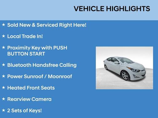 2016 Hyundai ELANTRA Value Edition