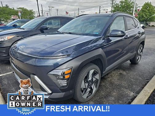 Denim Blue Pearl 2024 Hyundai KONA Limited