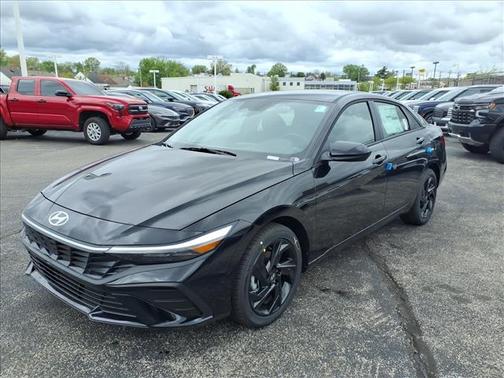 Black 2026 Hyundai ELANTRA SEL Sport