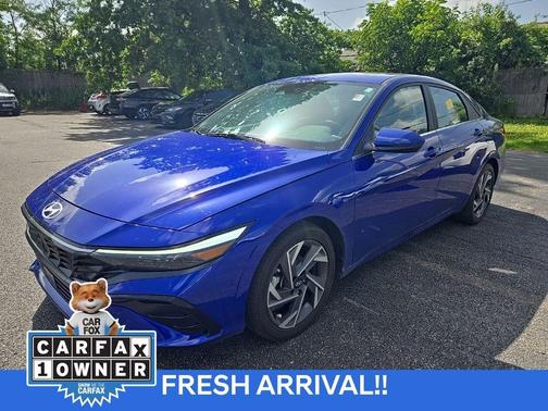 Intense Blue 2024 Hyundai ELANTRA SEL