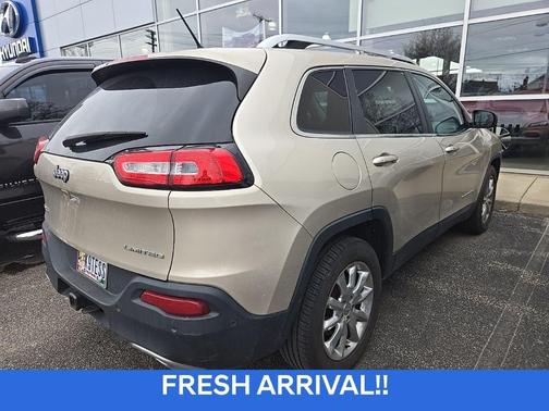 Cashmere Pearlcoat 2015 Jeep Cherokee Limited