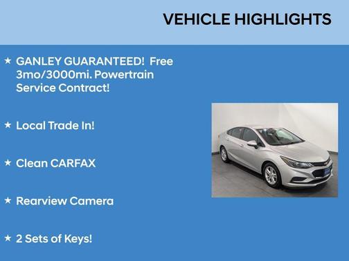 2016 Chevrolet Cruze LT Automatic