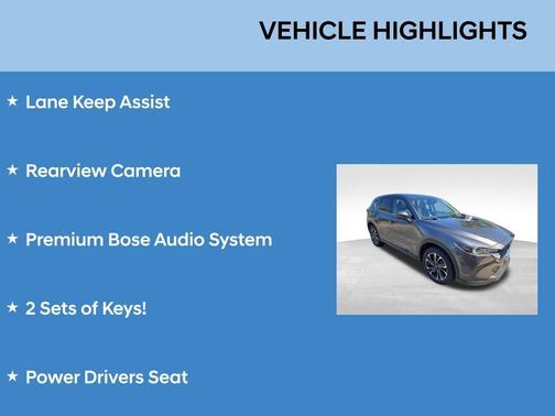 Machine Gray Metallic 2022 Mazda CX-5 2.5 S Premium