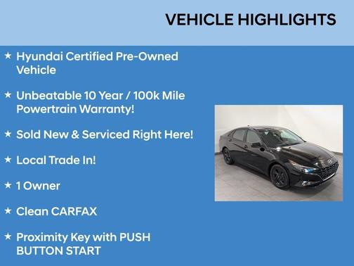 2023 Hyundai ELANTRA HEV Blue