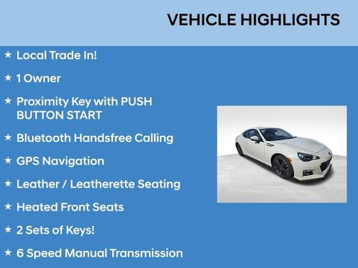 2015 Subaru BRZ Limited