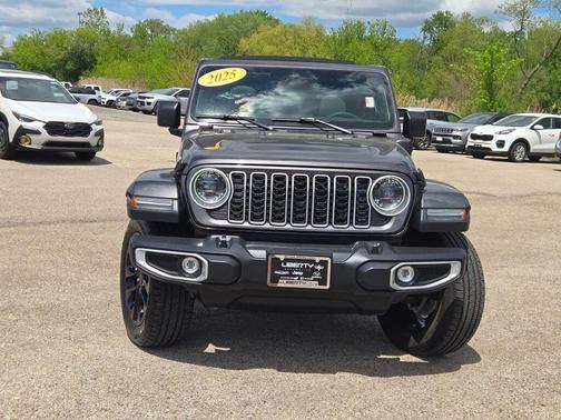 Granite Crystal Clearcoat Metallic 2025 Jeep Wrangler 4xe Sahara
