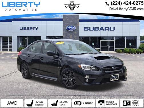 Crystal Black Silica 2015 Subaru WRX Limited