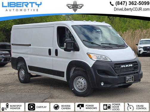 Bright White Clearcoat 2026 RAM ProMaster 1500 Low Roof
