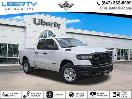 Bright White Clearcoat 2026 RAM 1500 Tradesman