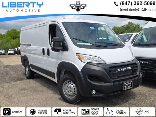 Bright White Clearcoat 2026 RAM ProMaster 1500 Low Roof