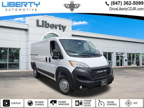 Bright White Clearcoat 2026 RAM ProMaster 1500 Low Roof