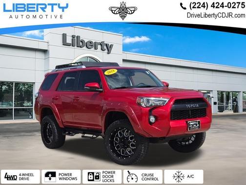 Barcelona Red Metallic 2018 Toyota 4Runner SR5 Premium