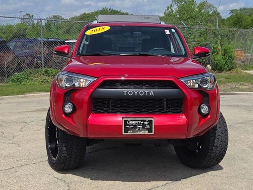 Barcelona Red Metallic 2018 Toyota 4Runner SR5 Premium
