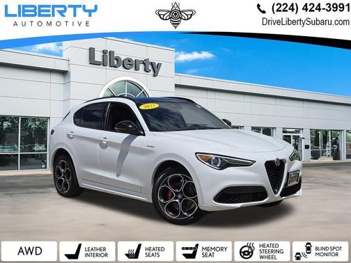 Alfa White 2022 Alfa Romeo Stelvio Veloce
