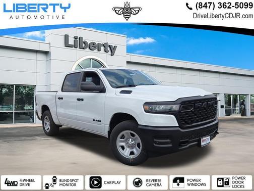Bright White Clearcoat 2026 RAM 1500 Tradesman