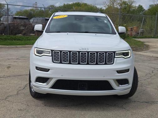 Bright White Clearcoat 2021 Jeep Grand Cherokee Summit