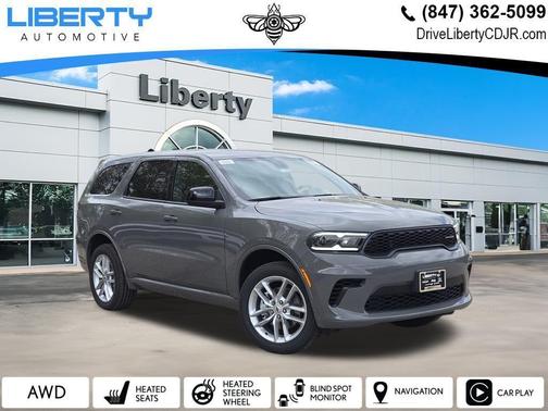 Destroyer Gray Clearcoat 2026 Dodge Durango GT