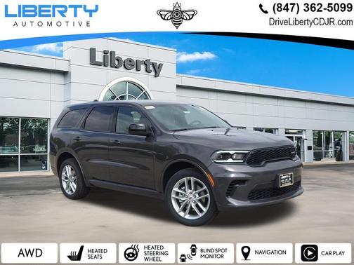 Vapor Gray 2026 Dodge Durango GT