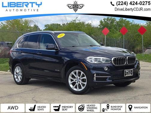 Imperial Blue Metallic 2015 BMW X5 xDrive35i