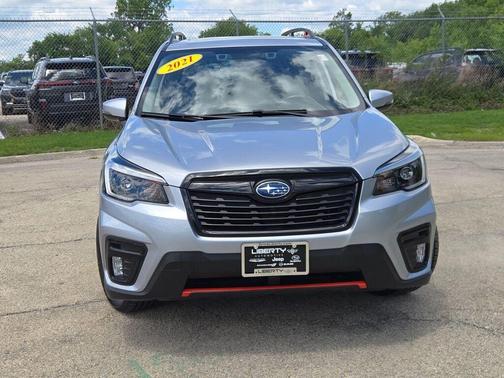 Ice Silver Metallic 2021 Subaru Forester Sport