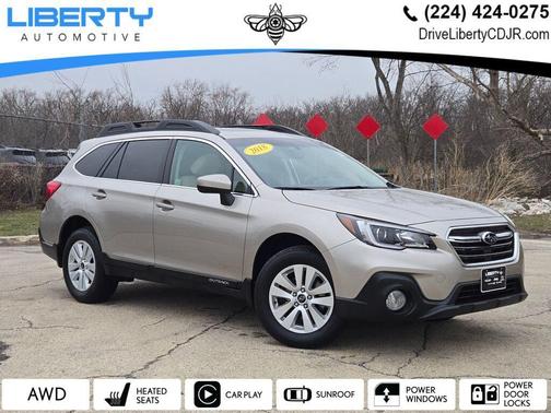Tungsten Metallic 2018 Subaru Outback 2.5i Premium