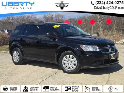 Pitch Black Clearcoat 2020 Dodge Journey SE Value