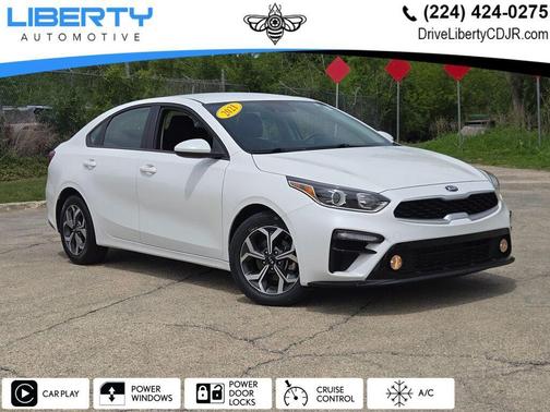 Snow White Pearl 2021 Kia Forte LXS