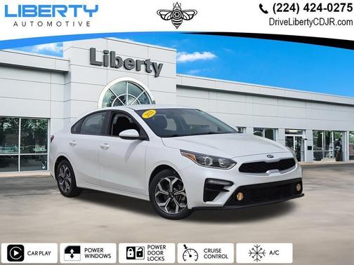 Snow White Pearl 2021 Kia Forte LXS