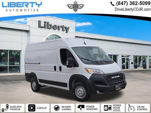 Bright White Clearcoat 2026 RAM ProMaster 1500 Base