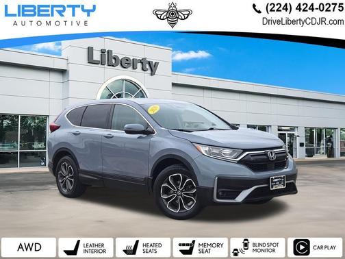 Sonic Gray Pearl 2020 Honda CR-V EX-L