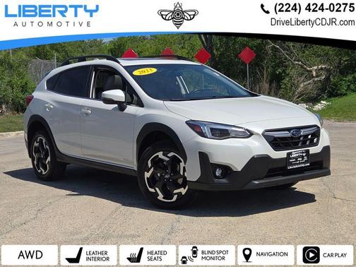 Crystal White Pearl 2023 Subaru Crosstrek Limited
