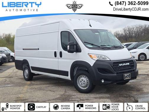 Bright White Clearcoat 2026 RAM ProMaster 3500 High Roof